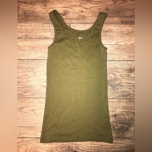 Olive Green Mossimo Tank Top